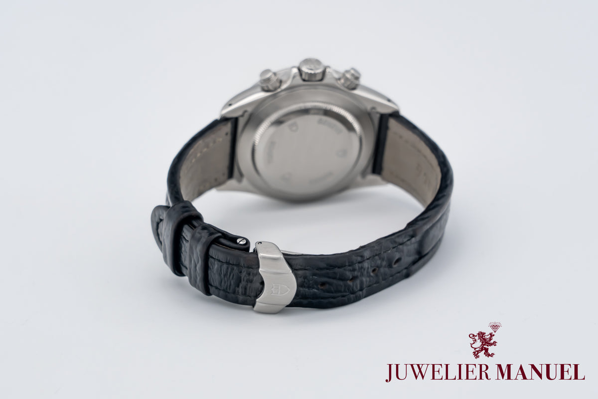 Tudor Prince Date Rare Panda Dial B&P Stahl Automatik 40mm