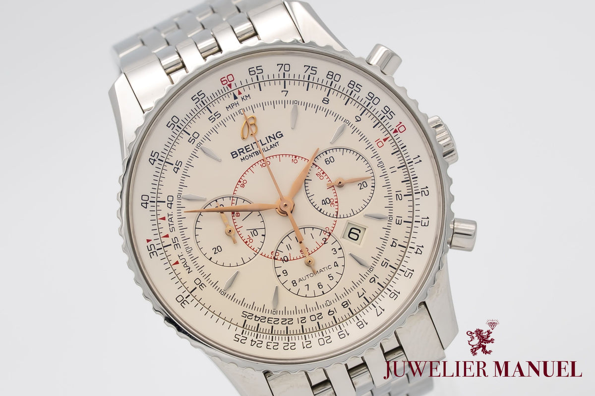 Breitling Montbrillant Navitimer A41370 Chronograph Stahl Automatik 38mm