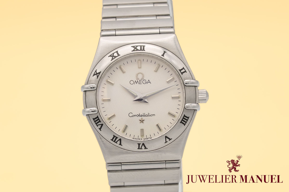 Omega Constellation Ladies Lady 1572.30 Stainless Steel 25.5mm Papers