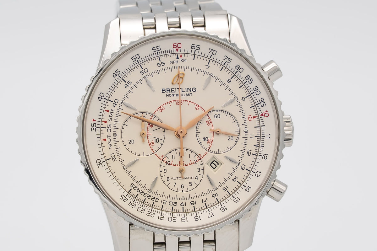 Breitling Montbrillant Navitimer A41370 Chronograph Stahl Automatik 38mm