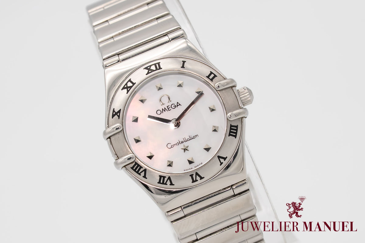Omega Constellation Ladies My Choice Constellation Lady MOP Dial 1561.17 Stainless Steel 22mm Papers