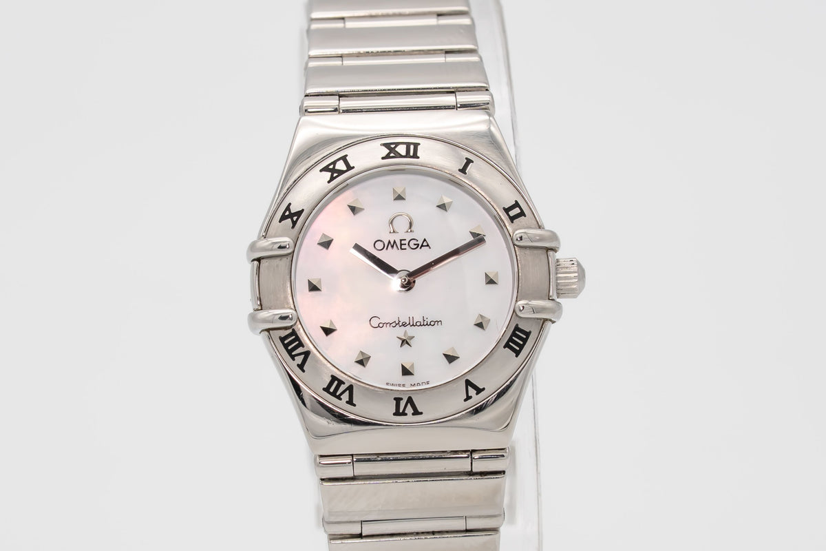 Omega Constellation Ladies My Choice Constellation Lady MOP Dial 1561.17 Stainless Steel 22mm Papers