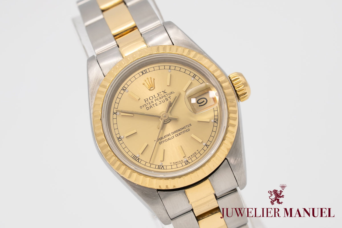 Rolex Lady-Datejust 69173 Stahl Gelbgold 750 Automatik 26mm