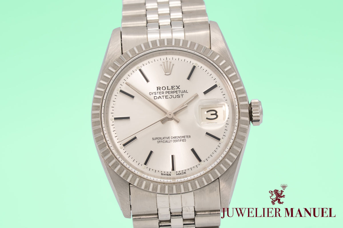 Rolex Datejust 36 1603 Rolex Service Stahl Automatik 36mm