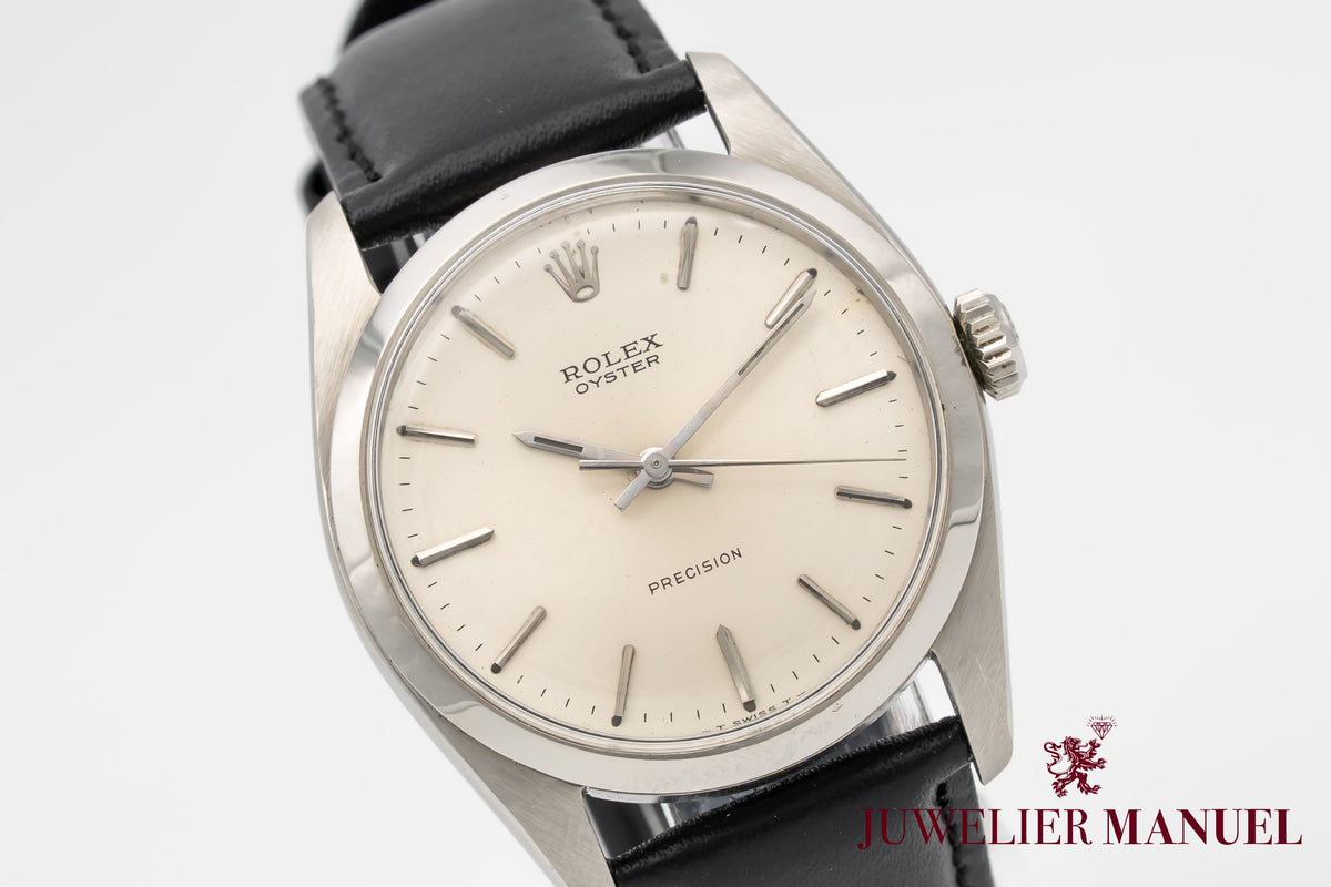 Rolex Oyster Precision 6424 Rare Jumbo Stainless Steel Manual Winding 36mm