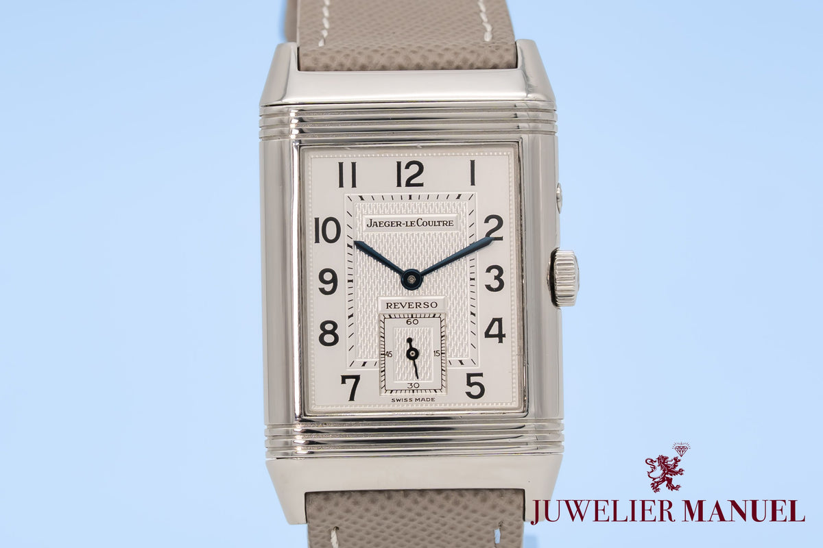 Jaeger-LeCoultre Reverso Duoface 270.8.54 Stainless Steel Manual Winding Papers