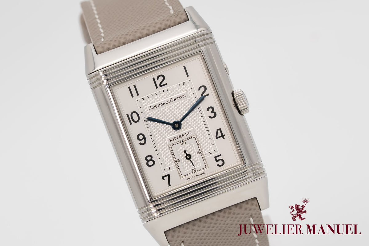 Jaeger-LeCoultre Reverso Duoface 270.8.54 Stainless Steel Manual Winding Papers