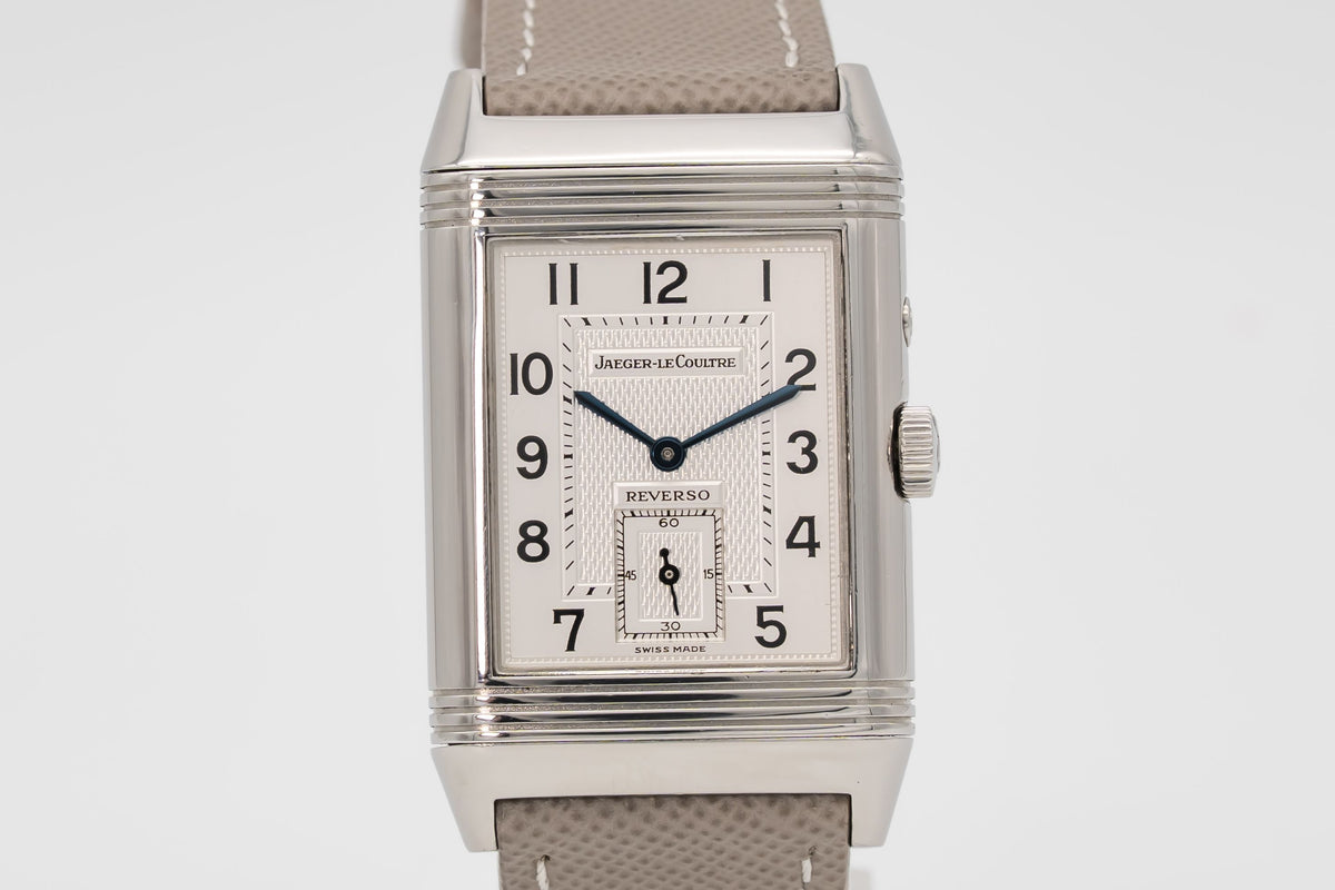 Jaeger-LeCoultre Reverso Duoface 270.8.54 Stainless Steel Manual Winding Papers