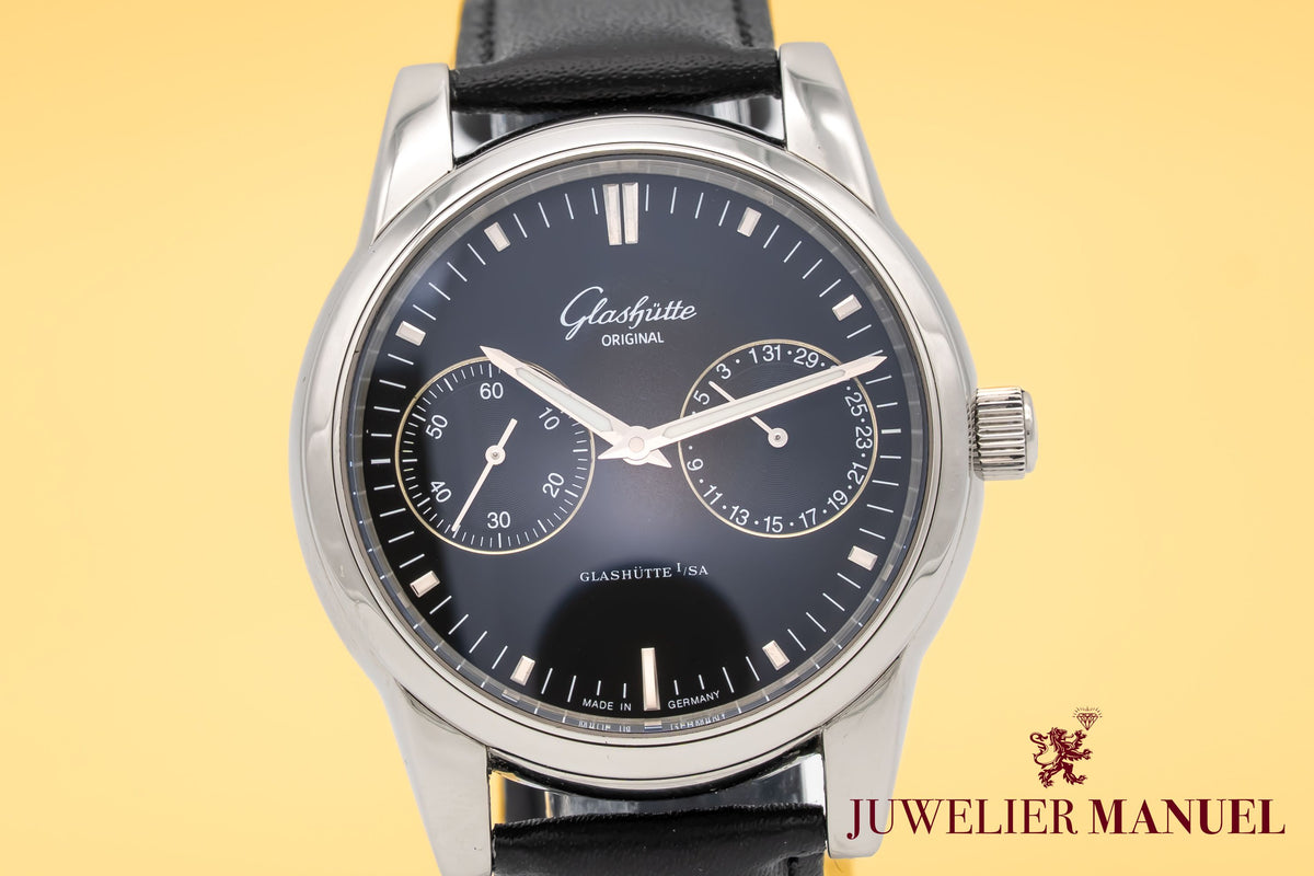 Glashütte Original Senator Zeigerdatum Stainless Steel Automatic 40mm