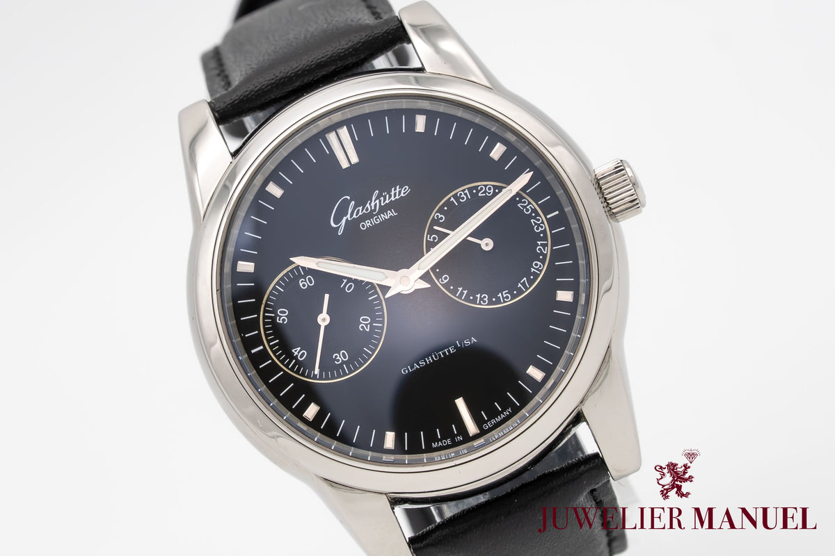 Glashütte Original Senator Zeigerdatum Stainless Steel Automatic 40mm