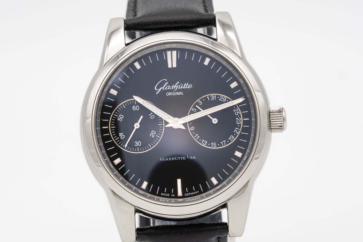 Glashütte Original Senator Zeigerdatum Stainless Steel Automatic 40mm