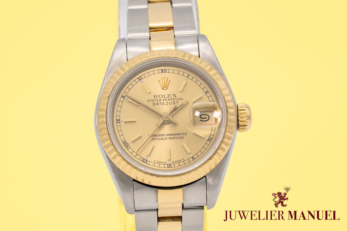 Rolex Lady-Datejust 69173 Stahl Gelbgold 750 Automatik 26mm