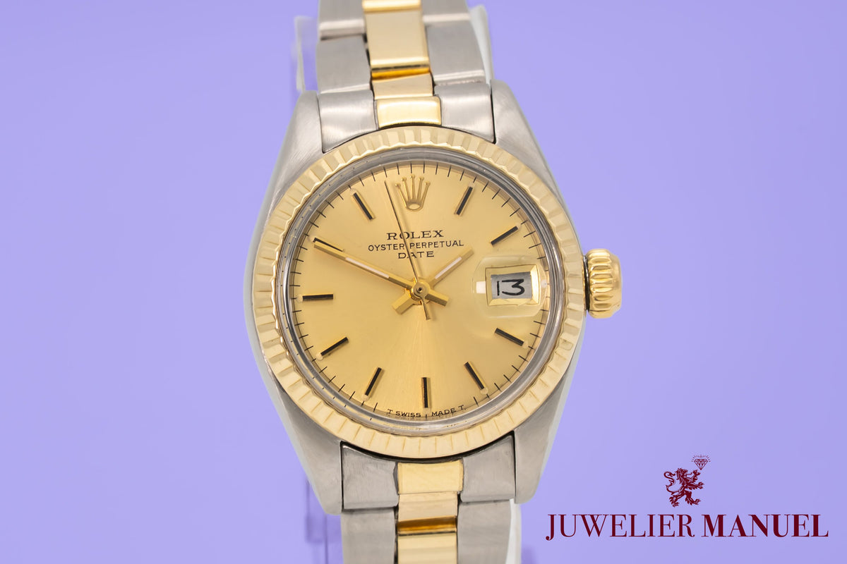 Rolex Lady-Datejust 6917 Stahl Gelbgold 750 Automatik 26mm