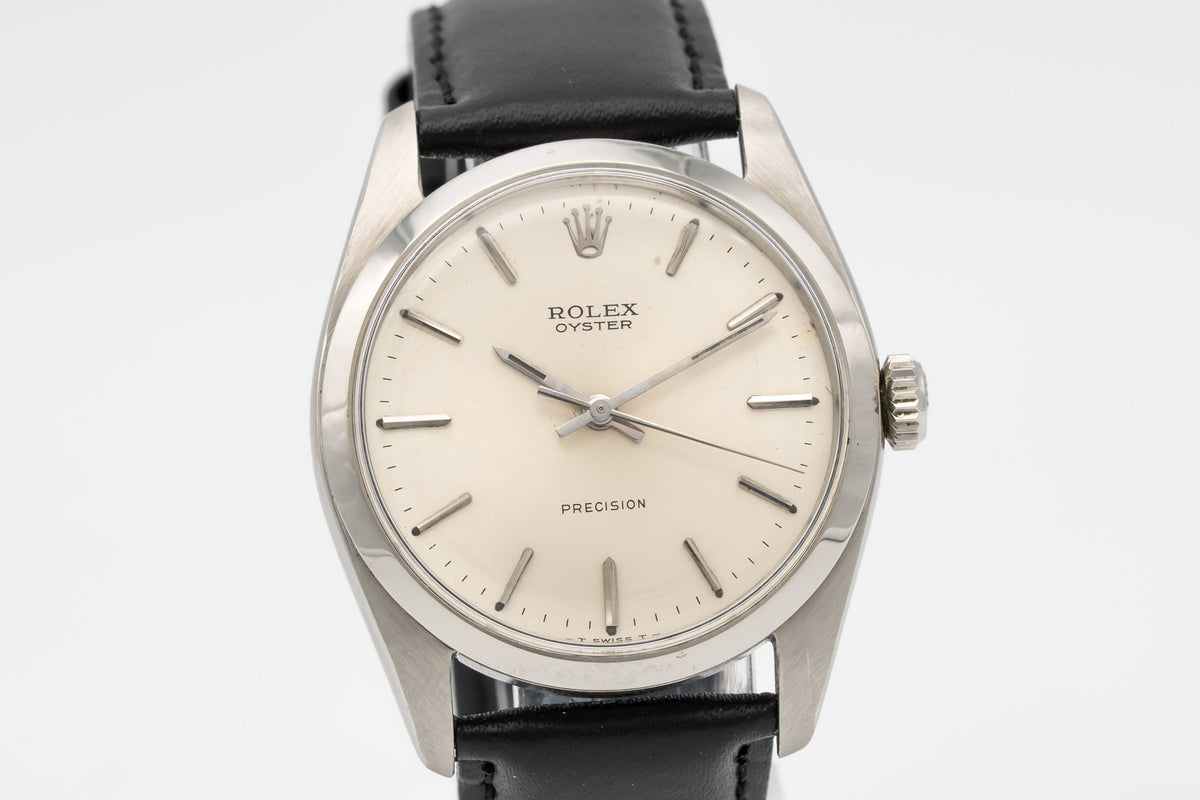 Rolex Oyster Precision 6424 Rare Jumbo Stainless Steel Manual Winding 36mm