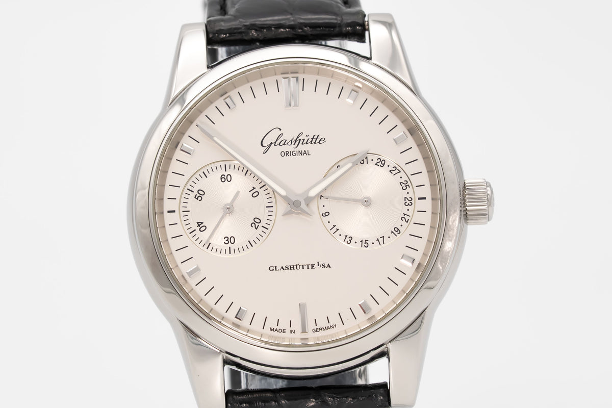 Glashütte Original Senator Hand Date Stainless Steel Automatic 40mm