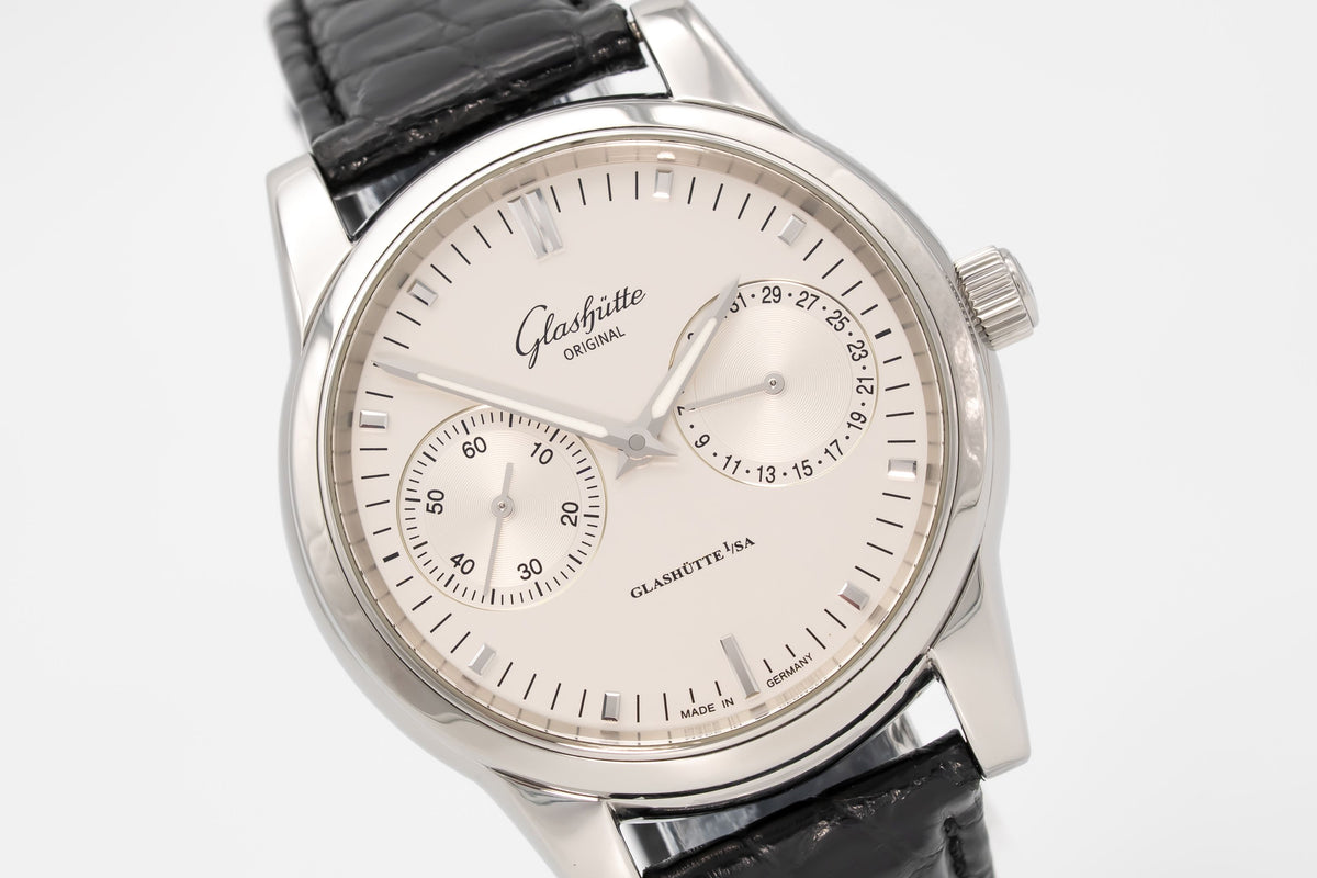Glashütte Original Senator Hand Date Stainless Steel Automatic 40mm