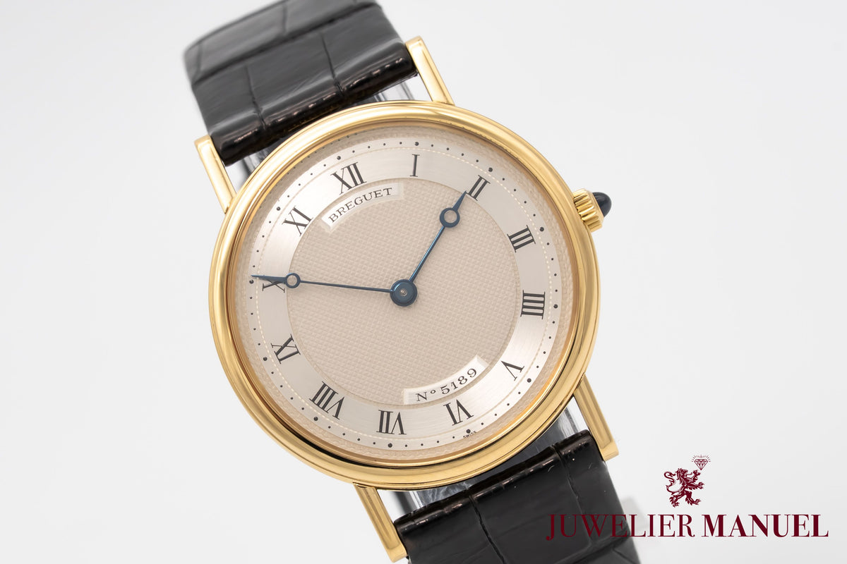 Breguet Classique 3150BA Full Set Gelbgold 750 Manual Winding 32mm