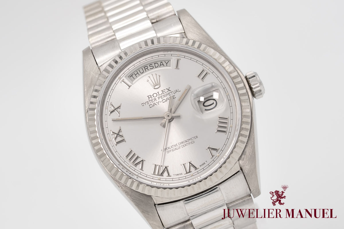 Rolex Day-Date 36 18039 Weissgold 750 Automatik 36mm