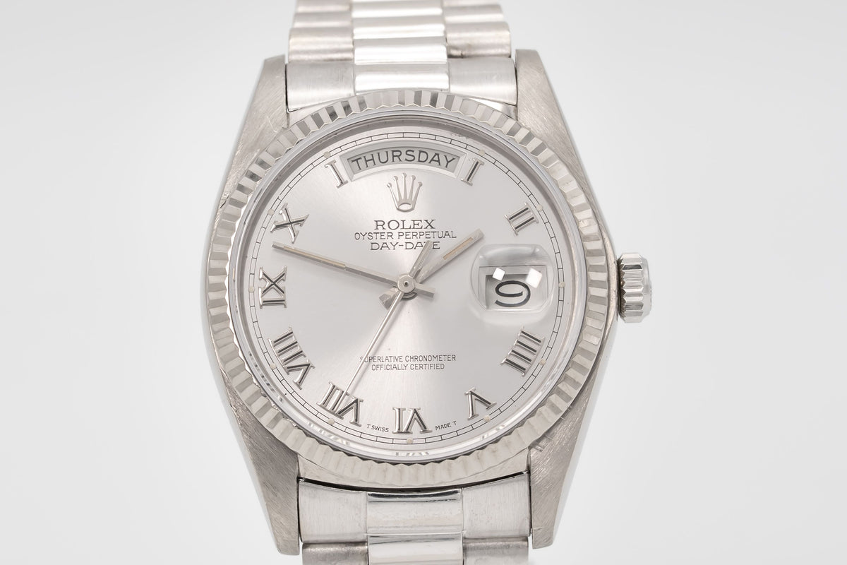 Rolex Day-Date 36 18039 Weissgold 750 Automatik 36mm