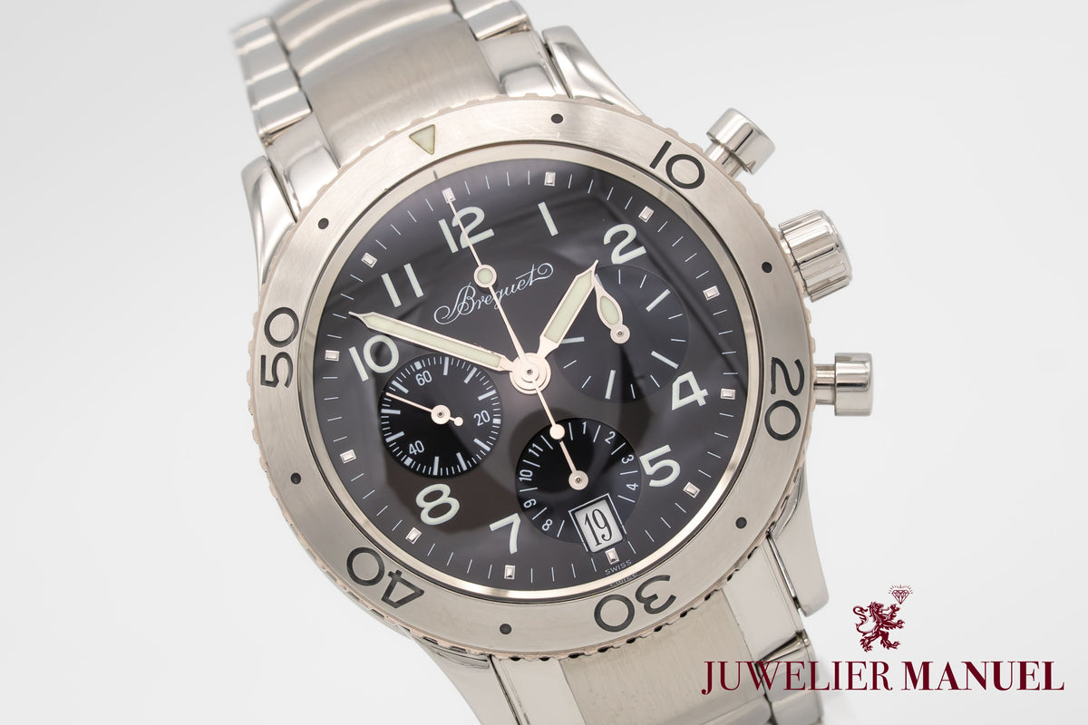 Breguet Type XX - XXI - XXII XXI - XXII Transatlantique 3820 Stahl Automatik 39mm