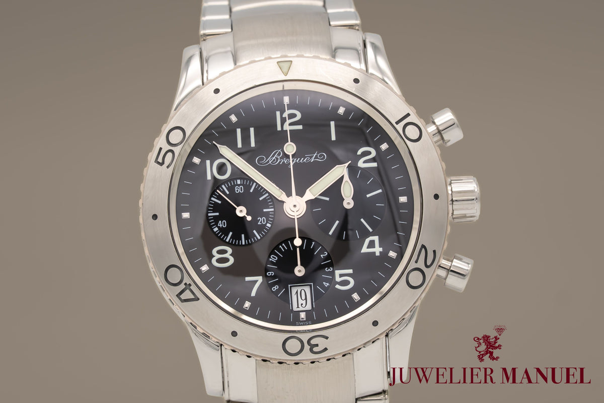 Breguet Type XX - XXI - XXII XXI - XXII Transatlantique 3820 Stahl Automatik 39mm