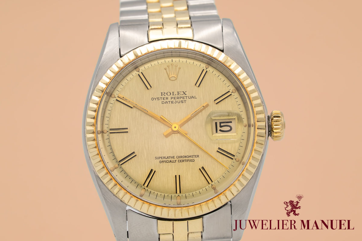 Rolex Datejust 36 1601 Rolex Stahl Gelbgold 750 Automatik 36mm