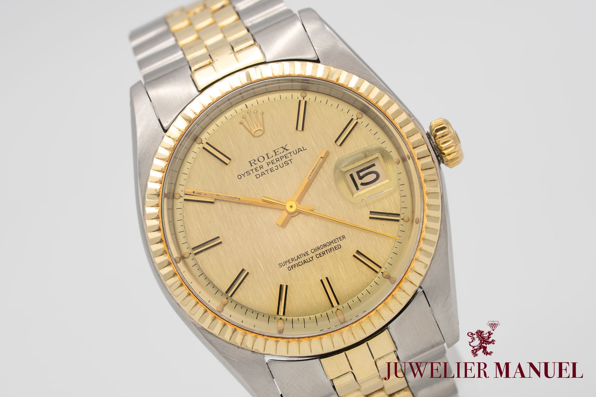 Rolex Datejust 36 1601 Rolex Stahl Gelbgold 750 Automatik 36mm