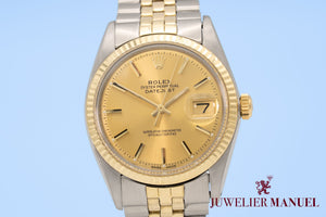 Rolex Datejust 36 1601 Rolex Service Stahl Gelbgold 750 Automatik 36mm