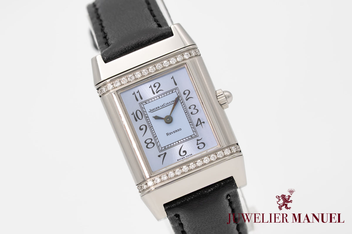 Jaeger-LeCoultre Reverso Lady 265.8.08 Factory Diamonds Stainless Steel
