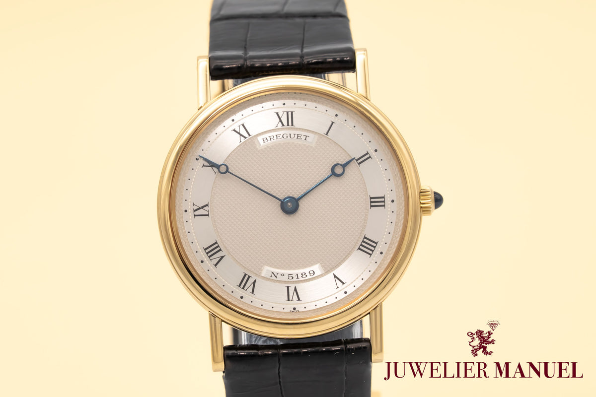 Breguet Classique 3150BA Full Set Gelbgold 750 Manual Winding 32mm