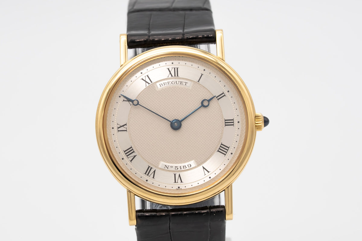 Breguet Classique 3150BA Full Set Gelbgold 750 Manual Winding 32mm