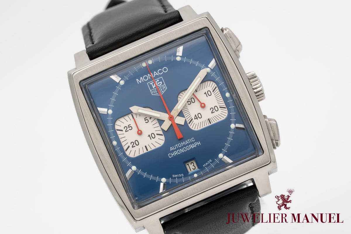 TAG Heuer Monaco CW2113 Steve McQueen Chronograph Stahl Automatik 38mm