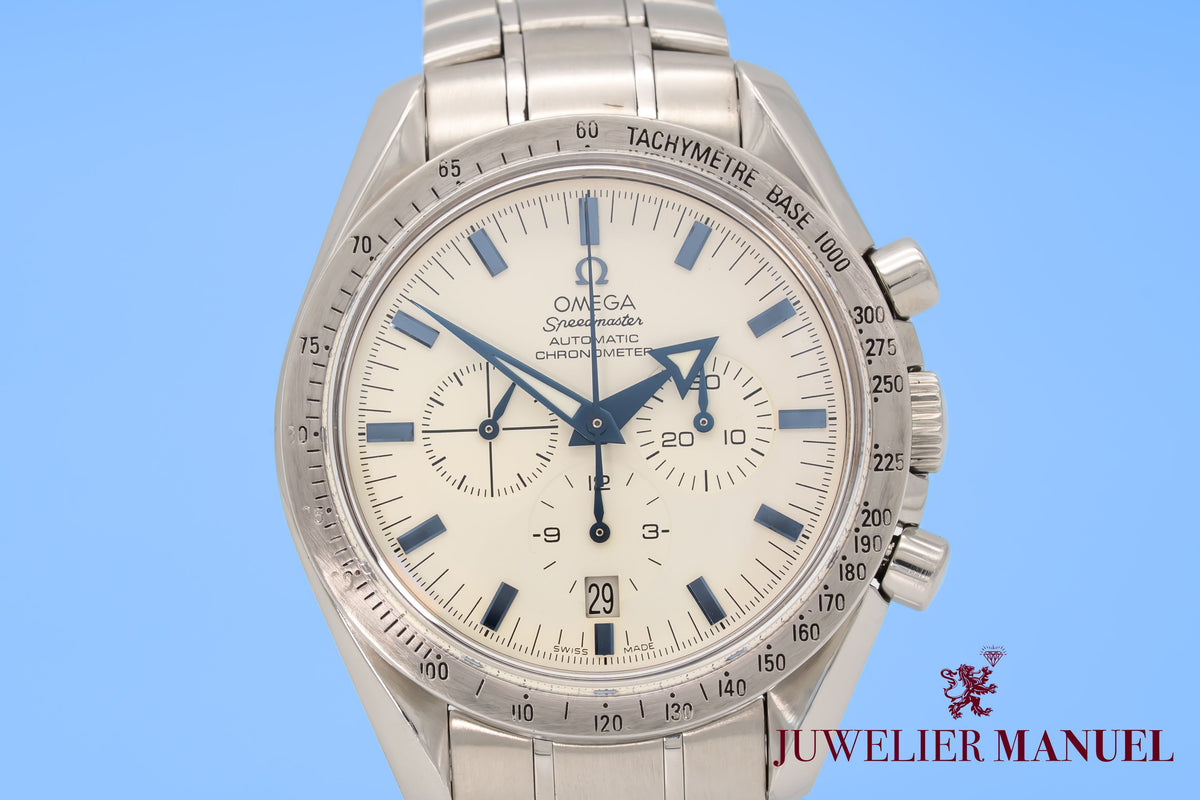Omega Speedmaster Broad Arrow 3551.20.00 Stahl Automatik 42mm