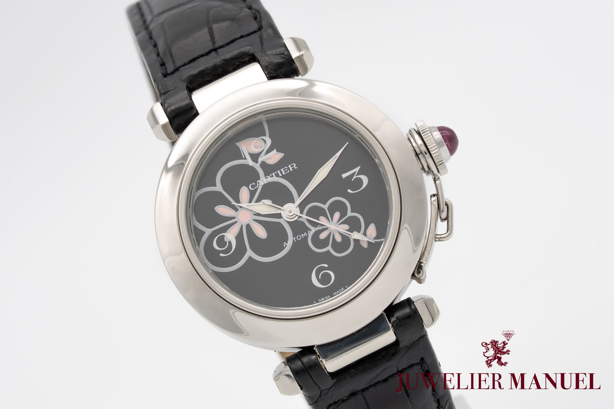 Cartier Pasha C 2324 Stainless Steel Automatic Papers