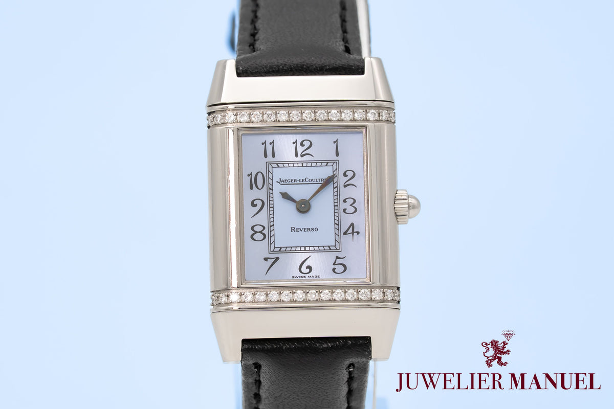 Jaeger-LeCoultre Reverso Lady 265.8.08 Factory Diamonds Stainless Steel