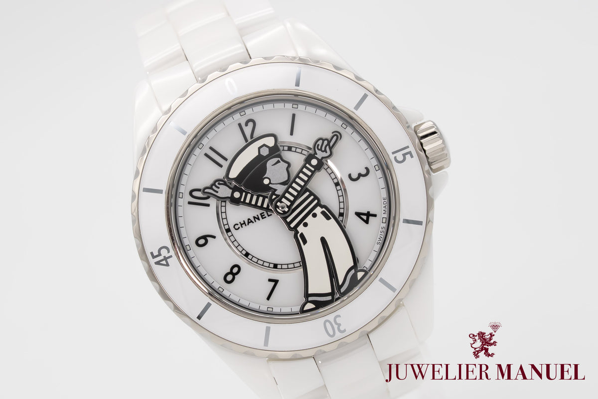 Chanel J12 Mademoiselle J12 La Pausa Ceramic Automatic 38mm Papers