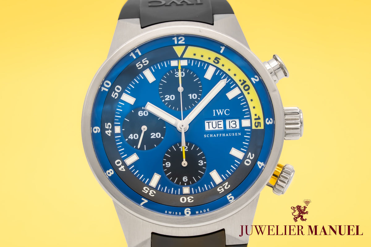 IWC Aquatimer Chronograph IW378203 Tribute to Calypso Stahl Automatik 44mm
