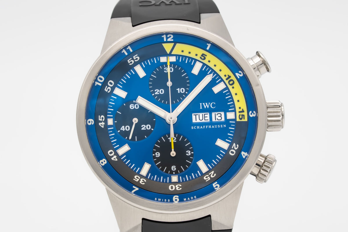 IWC Aquatimer Chronograph IW378203 Tribute to Calypso Stahl Automatik 44mm