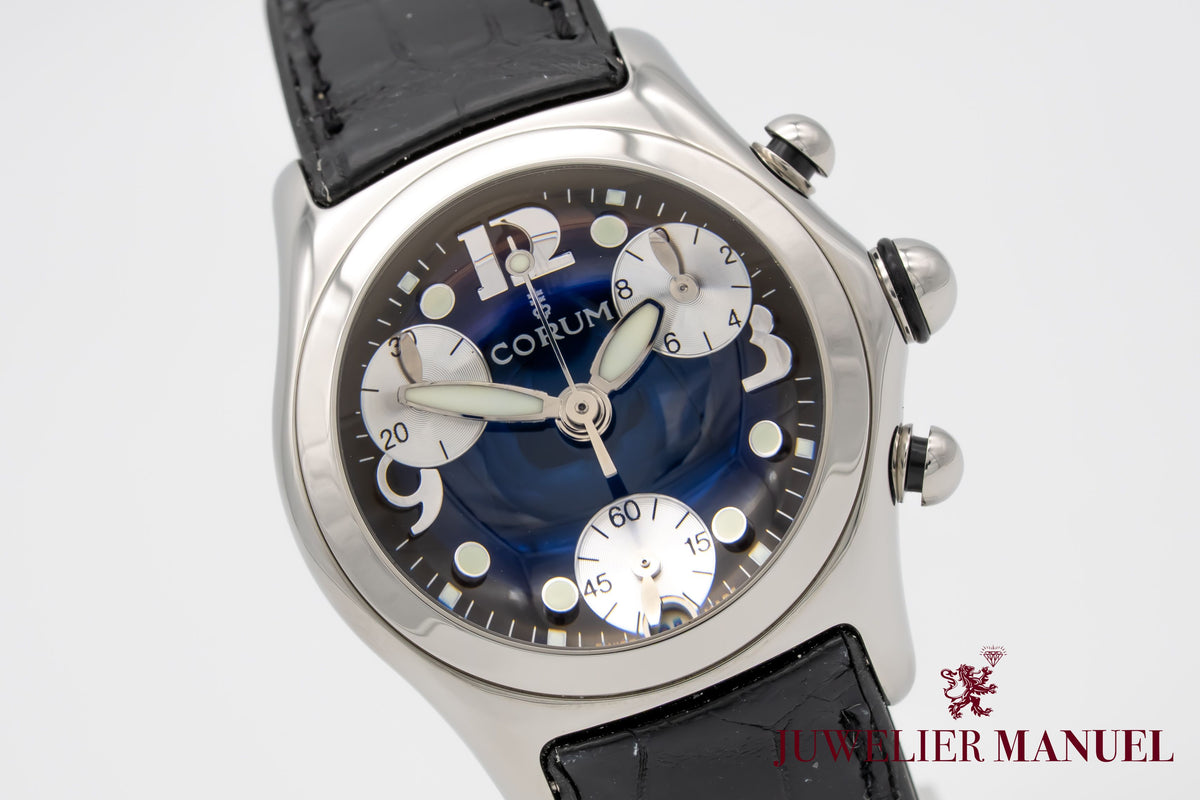 Corum Bubble 196.250.20 Chronograph Stainless Steel 36mm Papers