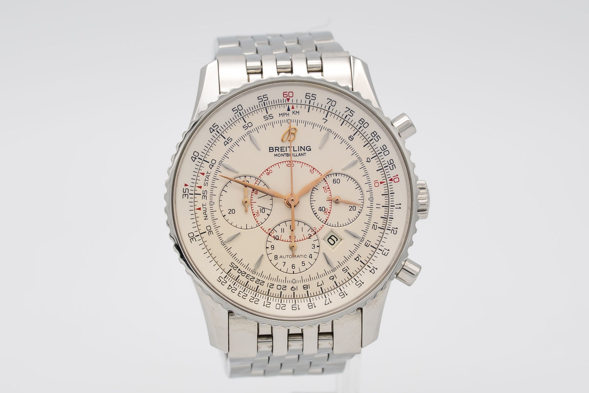 Breitling Montbrillant Navitimer A41370 Chronograph Stahl Automatik 38mm