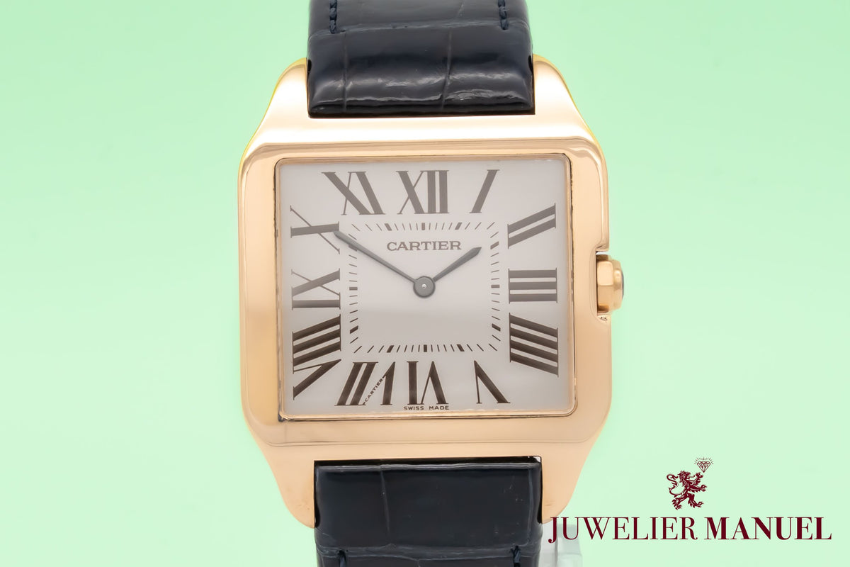 Cartier Santos Dumont 2650 Rosegold 750 Manual Winding 35mm