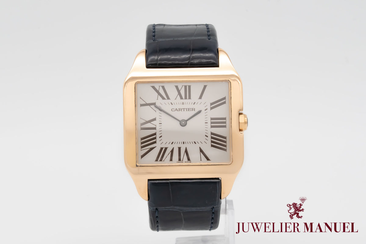 Cartier Santos Dumont 2650 Rosegold 750 Manual Winding 35mm