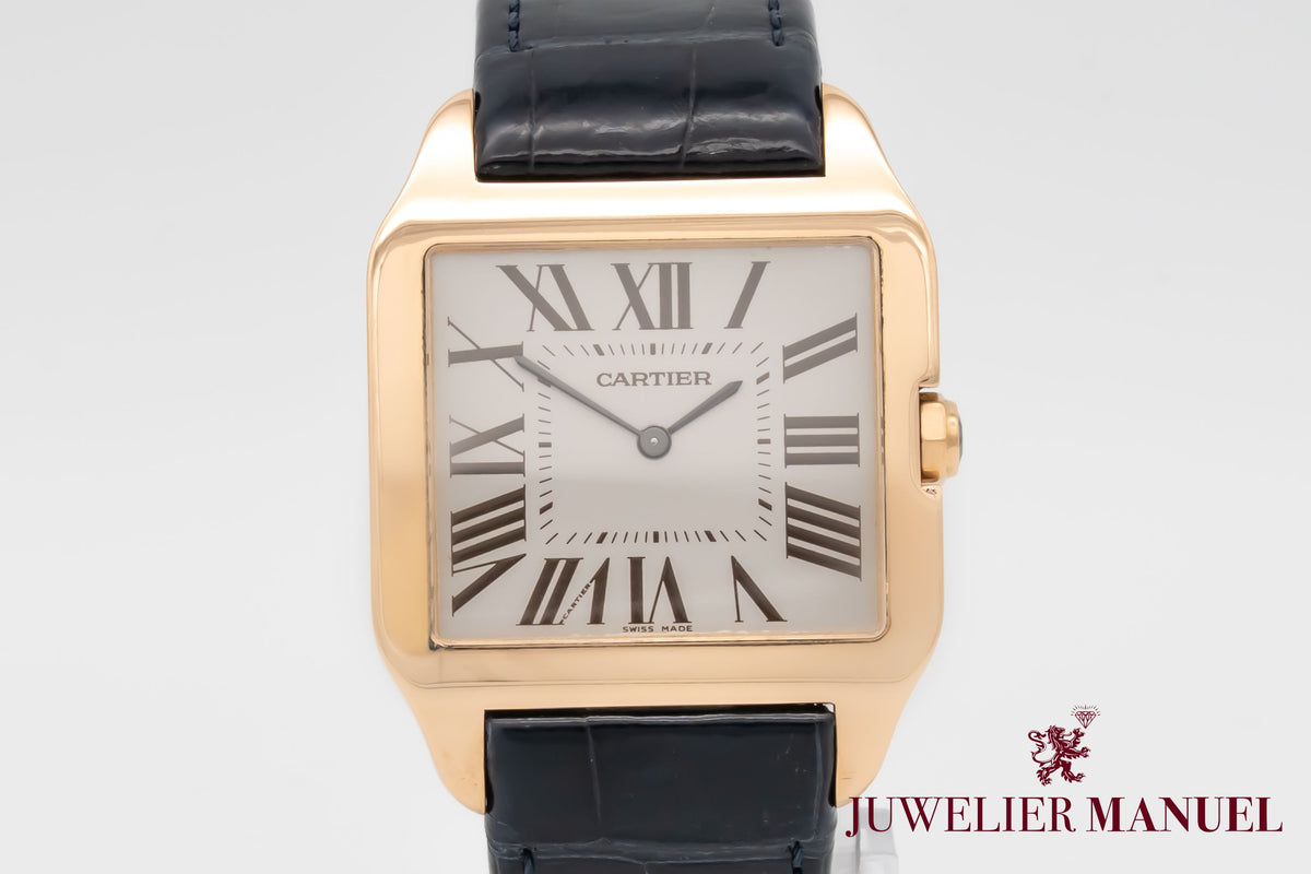 Cartier Santos Dumont 2650 Rosegold 750 Manual Winding 35mm