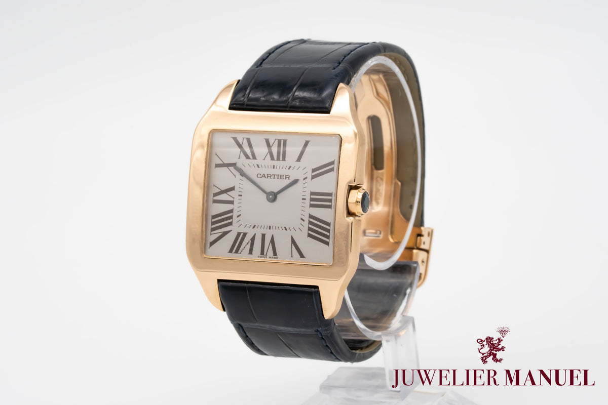 Cartier Santos Dumont 2650 Rosegold 750 Manual Winding 35mm