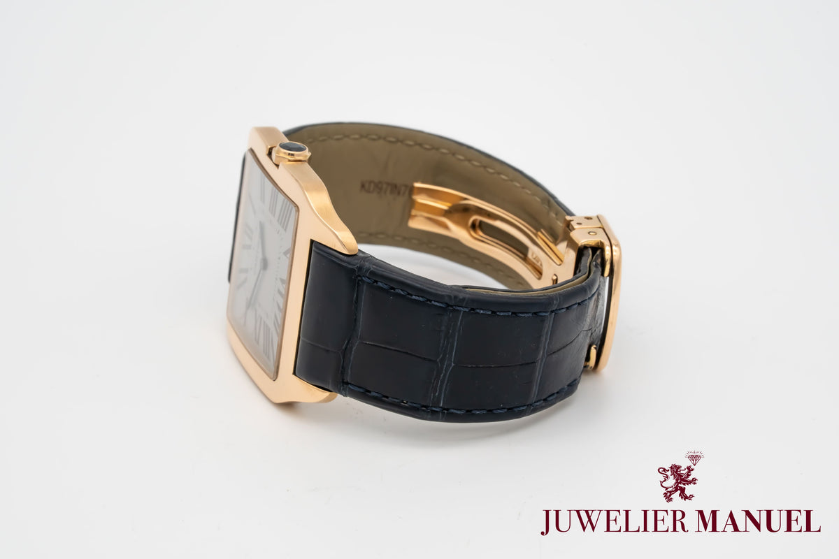 Cartier Santos Dumont 2650 Rosegold 750 Manual Winding 35mm