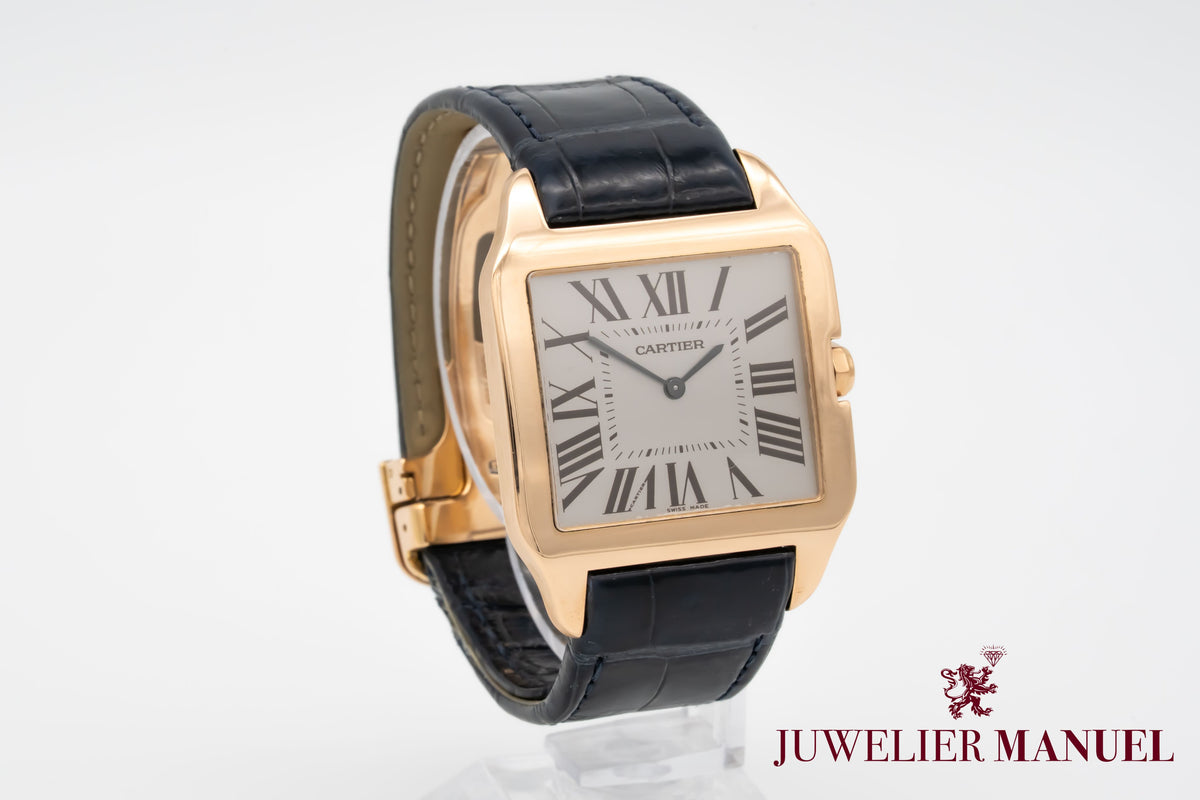 Cartier Santos Dumont 2650 Rosegold 750 Manual Winding 35mm