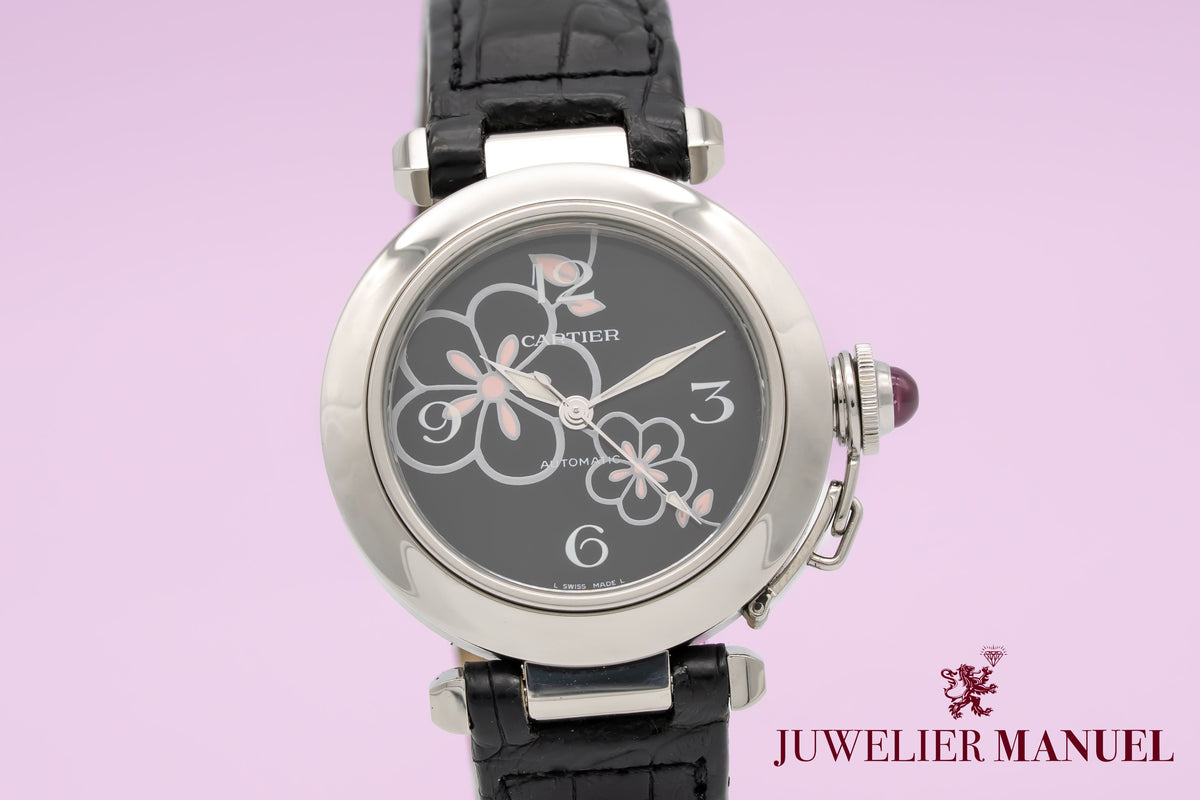 Cartier Pasha C 2324 Stainless Steel Automatic Papers