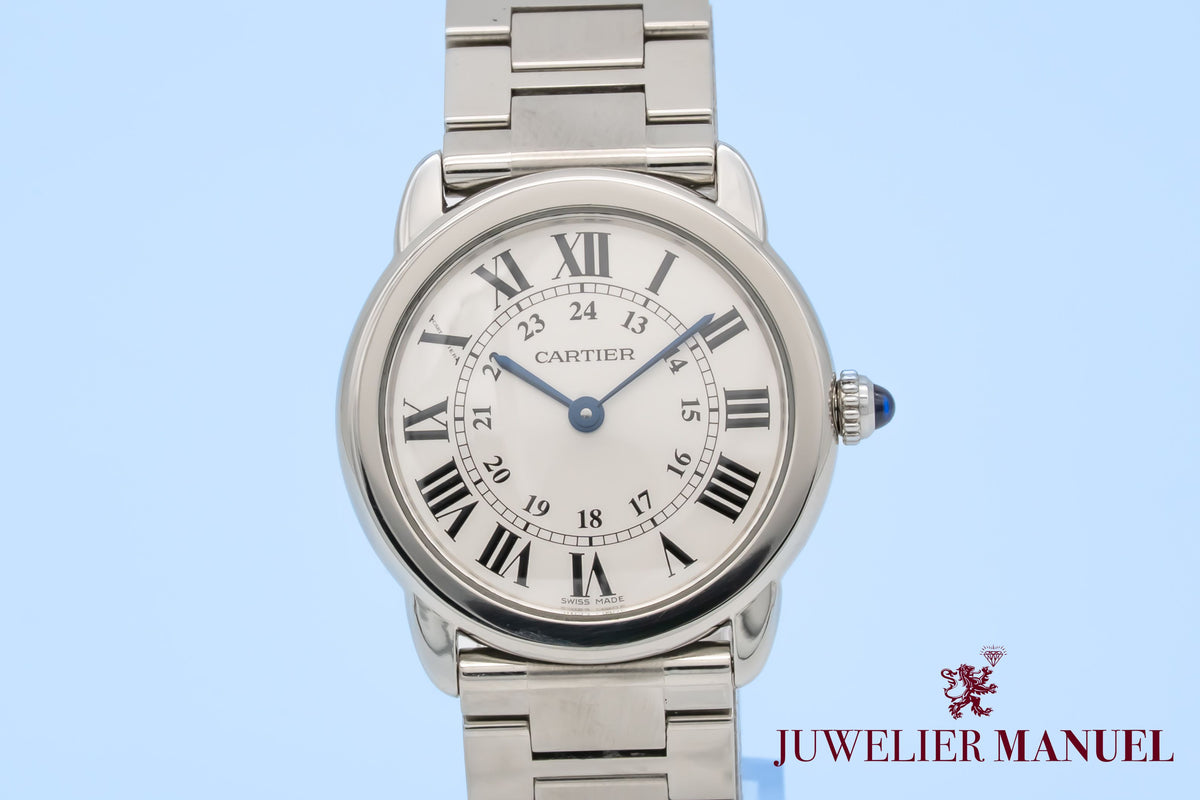 Cartier Ronde Solo de Cartier 3601 Stainless Steel 29mm