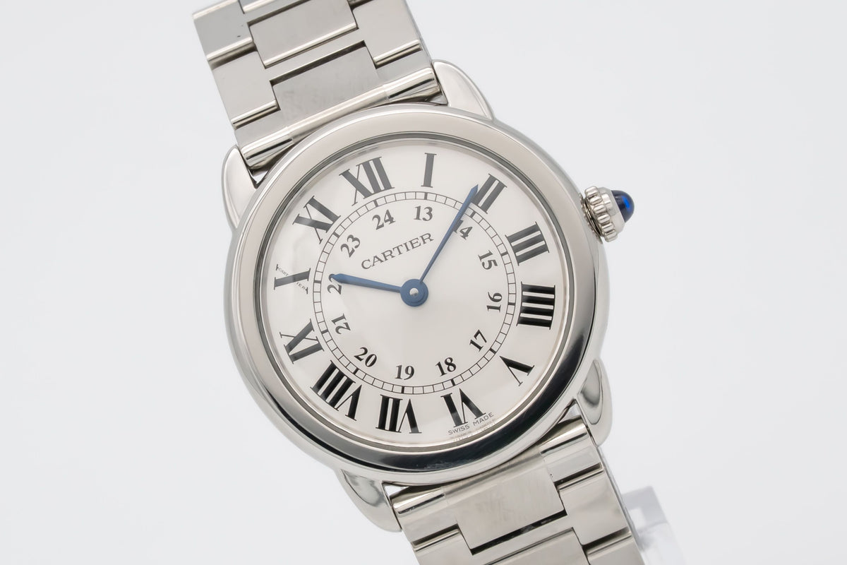 Cartier Ronde Solo de Cartier 3601 Stainless Steel 29mm