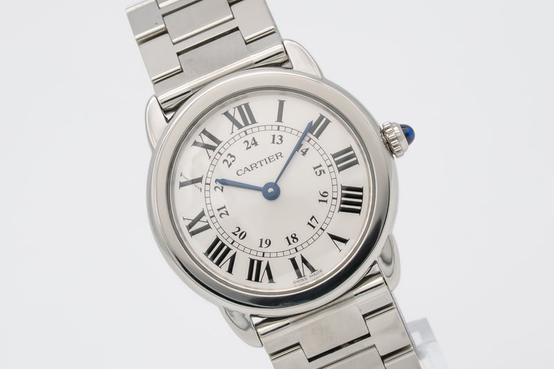 Cartier Ronde Solo de Cartier 3601 Stainless Steel 29mm